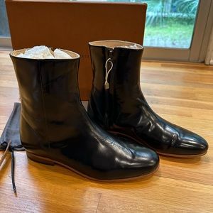 NEW Dieppa Restrepo Rod Boots, black leather, size 7.5, Never worn